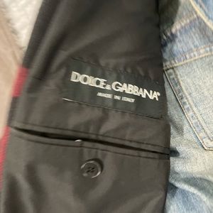 Red flannel and jean jacket